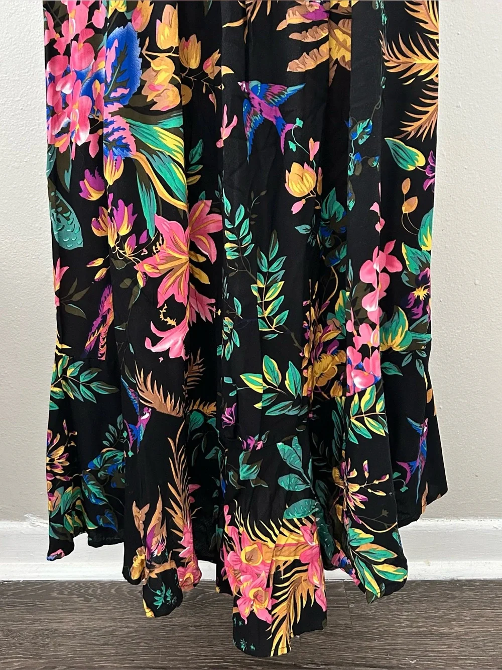 Cynthia Rowley Tropical Floral Tank Top & Maxi Skirt Matching Set Size M Resort - Picture 8 of 10
